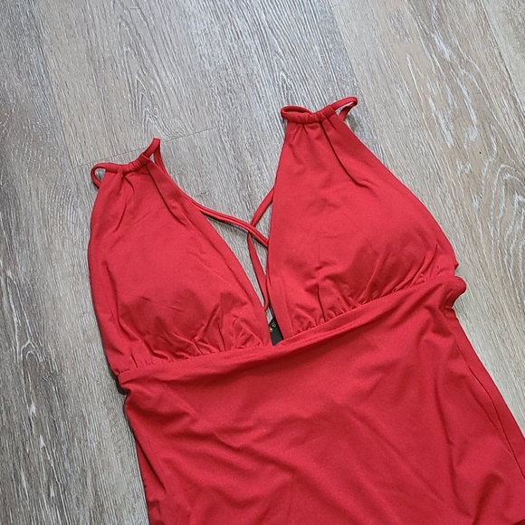 Sun Lab Swim Plunge Front Strappy 1 Peice NWT - Picture 4 of 10